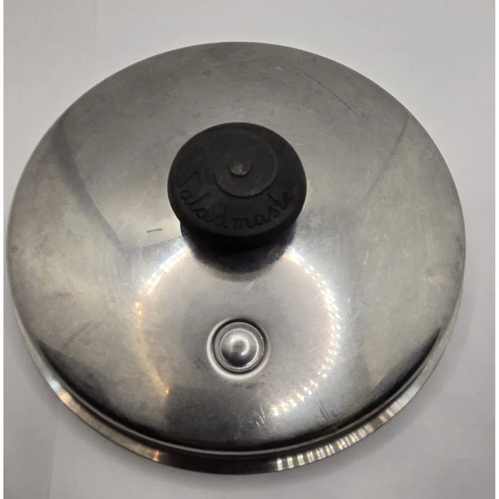 Set of 3 Saladmaster Vapo Lid 7.5 Vented Replacement Stainless Steel Lid Only